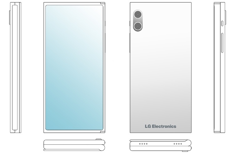 LG создаёт смартфон двойного складывания Z-Fold