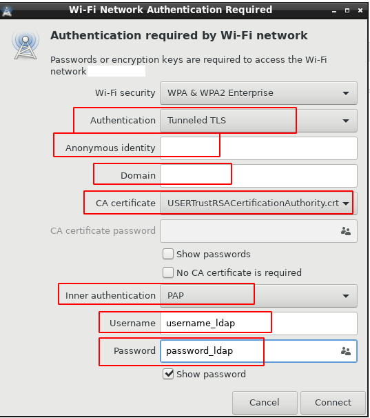 WiFi Enterprise. FreeRadius + FreeIPA + Ubiquiti - 15