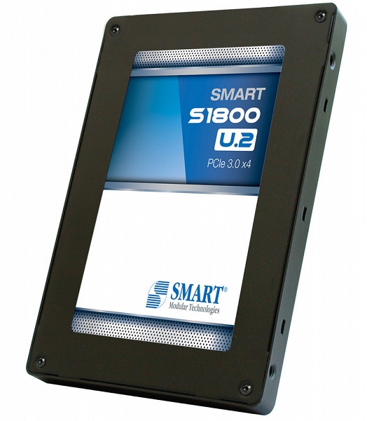 SMART Modular представила три SSD, включая модель S1800 форм-фактора U.2
