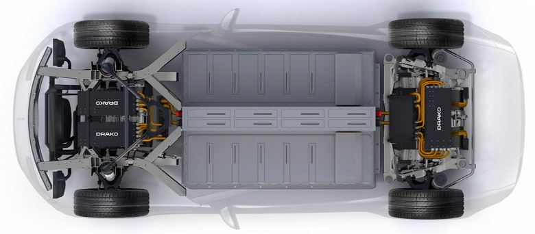 Электрический суперкар Draco GTE получит четыре мотора суммарной мощностью 1200 л.с.