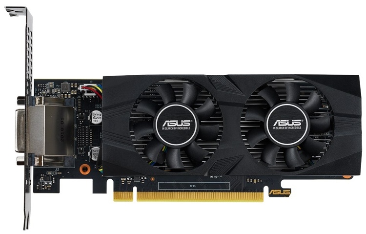 ASUS выпустила низкопрофильные ускорители GeForce GTX 1650