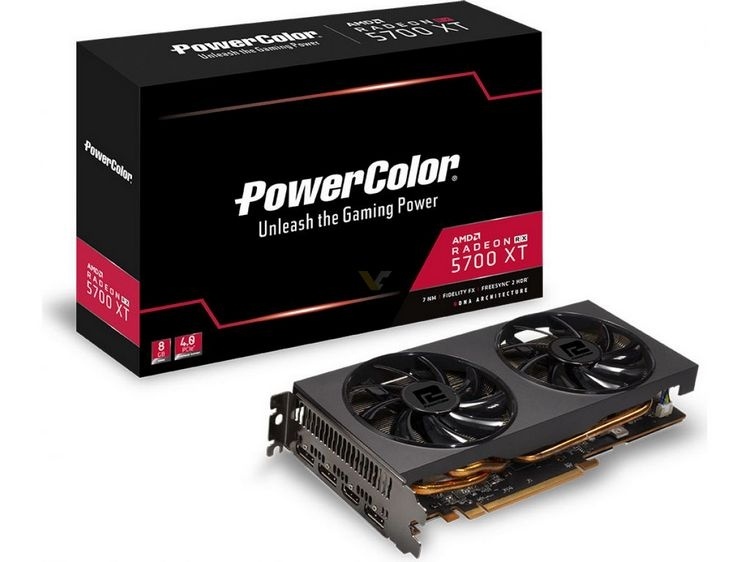 PowerColor представила собственные версии видеокарт Radeon RX 5700-й серии