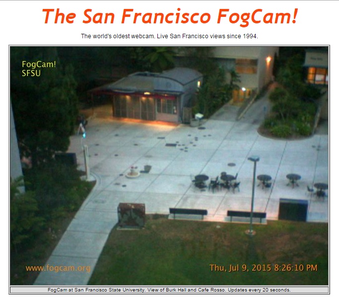 Самую старую в мире работающую веб-камеру FogCam (г. Сан-Франциско, США) отключат в конце августа после 25 лет работы - 8