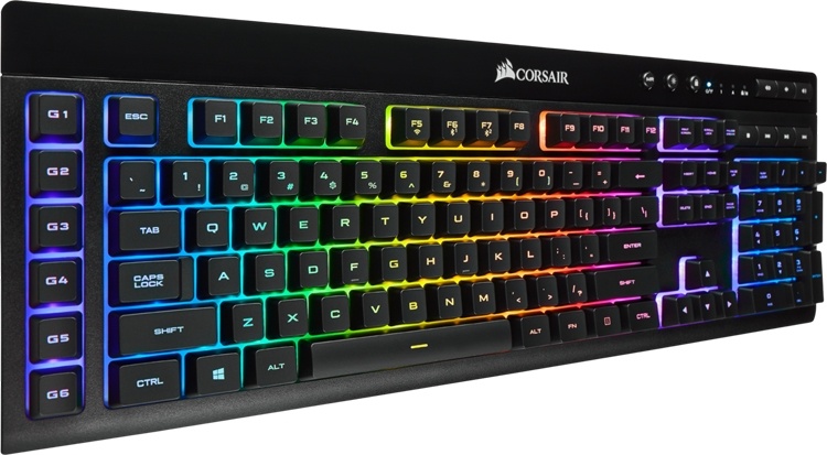 Клавиатура Corsair K57 RGB может подключаться к ПК тремя способами