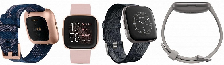 Появились живые фото умных часов Fitbit Versa 2 