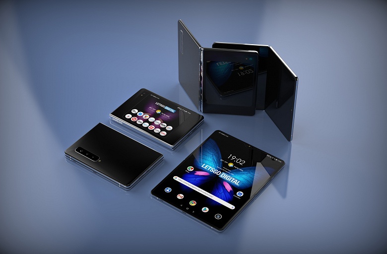 Фотогалерея дня: складной смартфон Samsung Galaxy Fold 2