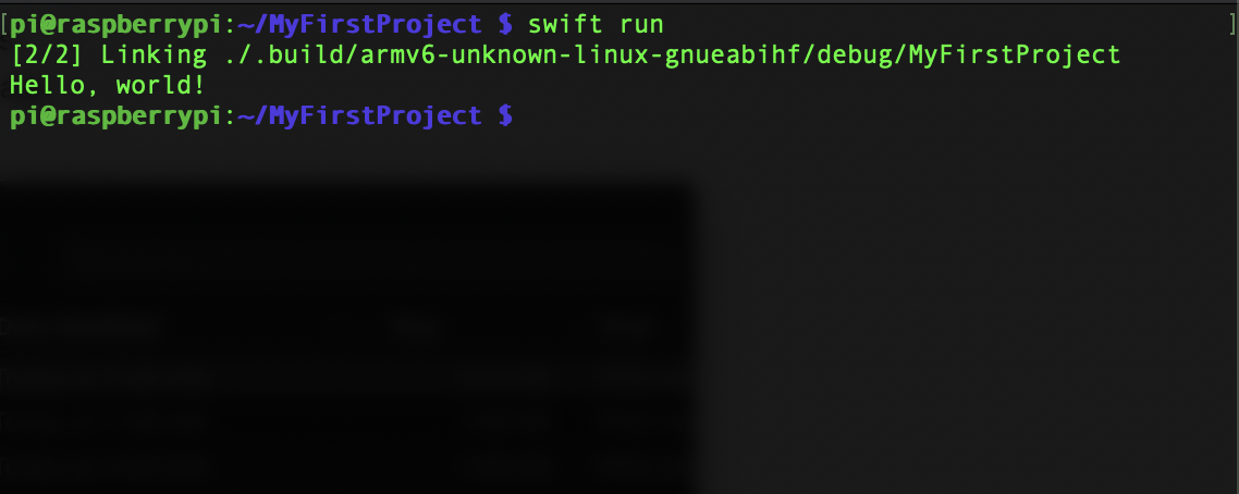 Язык программирования Swift на Raspberry Pi - 10