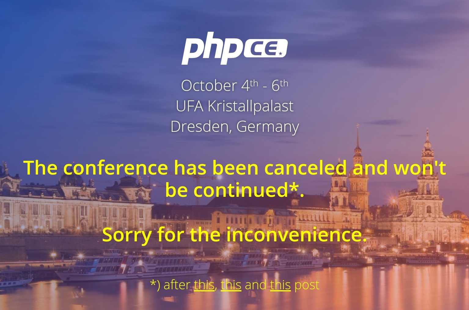 Конференцию PHP Central Europe отменили из-за того, что среди выступающих не оказалось женщин - 1