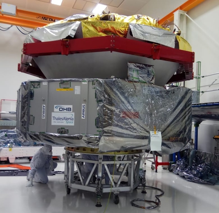 ExoMars-2020: выполнена стыковка перелётного и десантного модулей