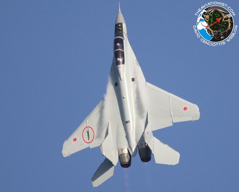 МиГ-35Д начал разваливаться в воздухе