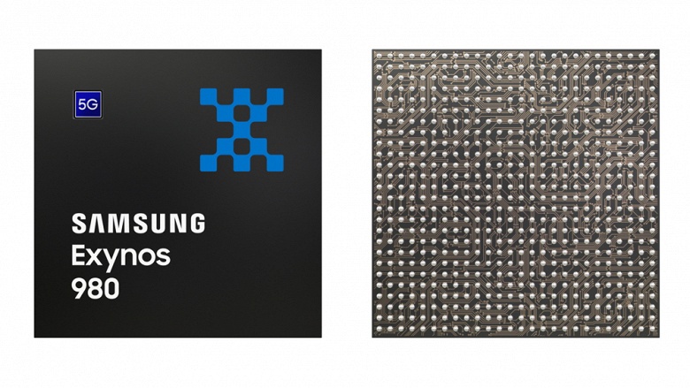 Представлена Samsung Exynos 980 — первая SoC Samsung со встроенным модемом 5G