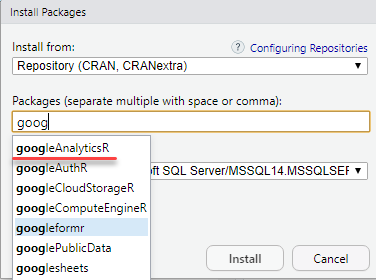 Как в Microsoft SQL Server получать данные из Google Analytics при помощи R - 12