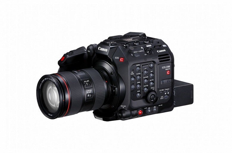 Представлена полнокадровая камера Canon EOS C500 Mark II