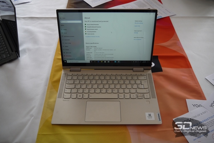 IFA 2019: россыпь ноутбуков-трансформеров Lenovo Yoga с диагональю от 13″ до 15″