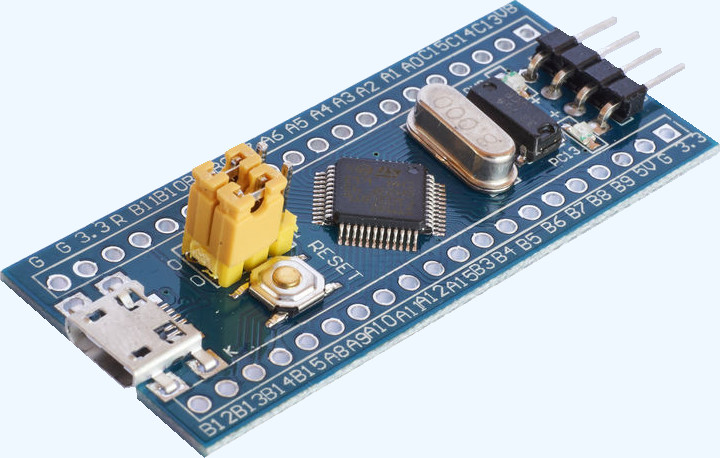 Простые эксперименты с микроконтроллером STM32F103 («Голубая таблетка») - 1