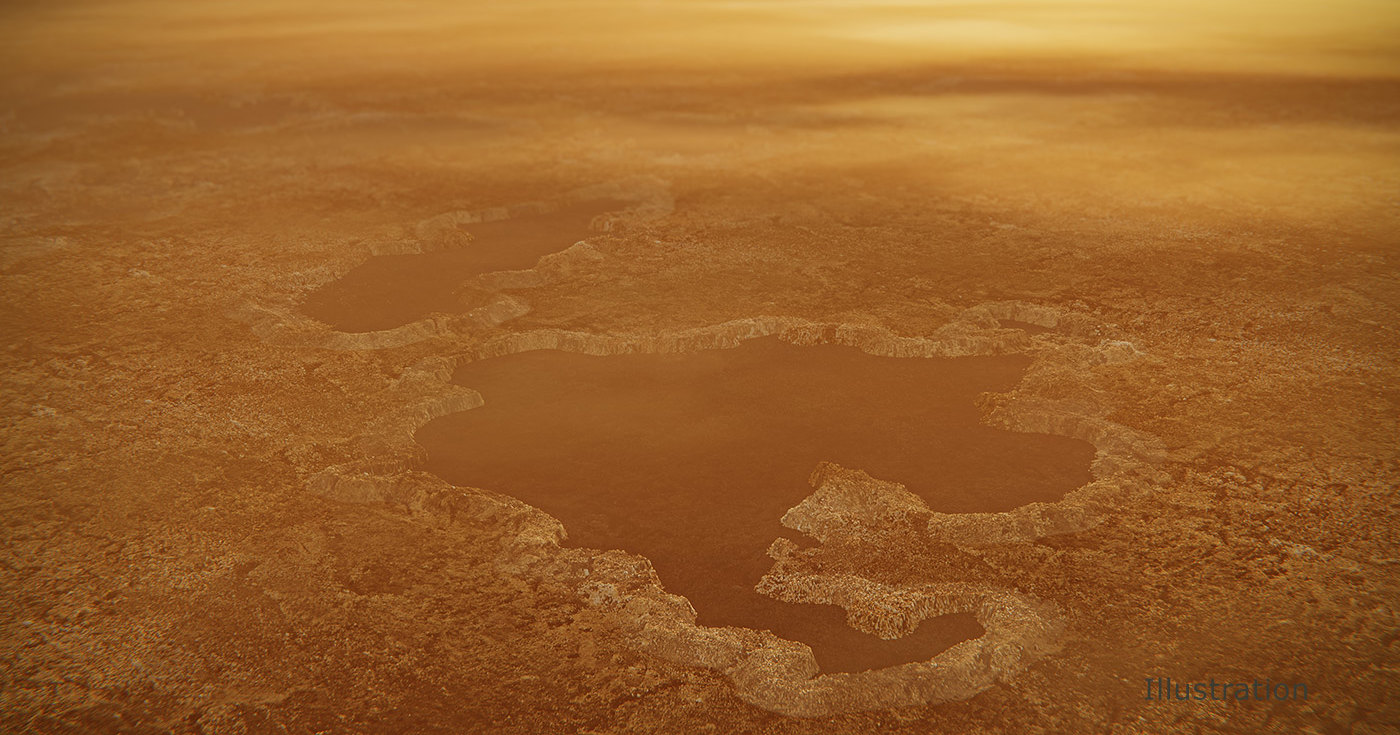 Необычные озера на Титане могут быть кратерами от взрывов