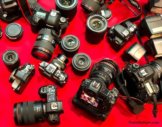 В будущем году ожидается выход беззеркальной камеры Canon EOS RS разрешением 80 Мп