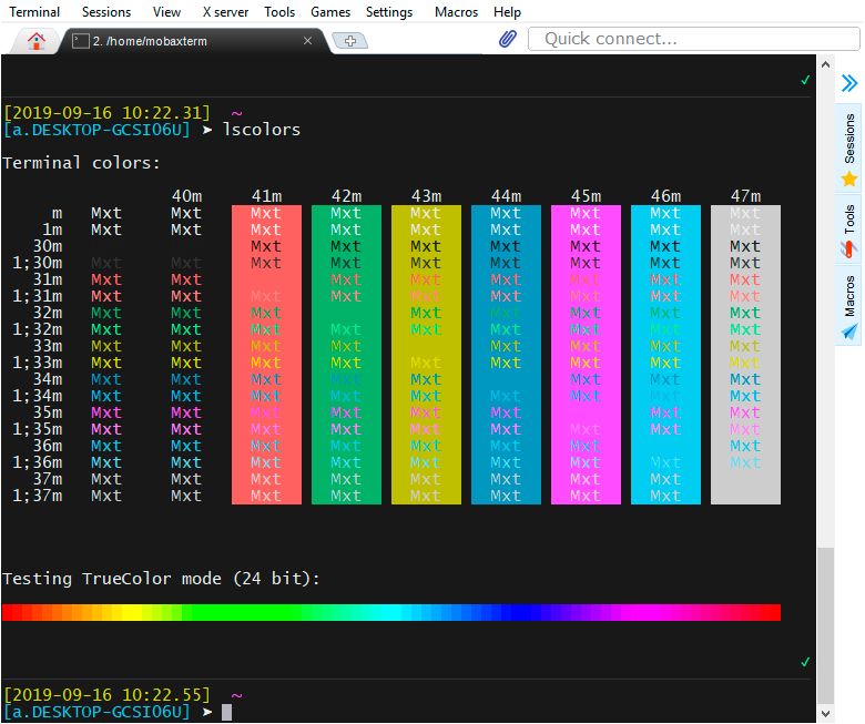 Поддержка 24-bit цветов в терминале в связке ssh + tmux + neovim - 1