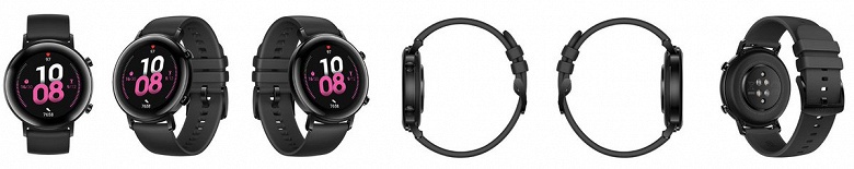 Много вариантов на любой вкус: умные часы Huawei Watch GT 2 под управлением HarmonyOS позируют на официальных рендерах
