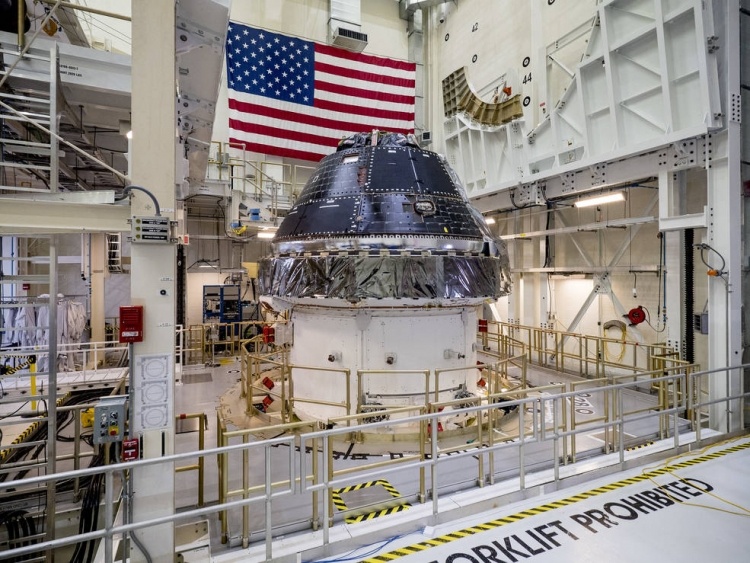NASA выделяет $2,7 млрд на строительство трёх космических кораблей Orion для лунных миссий