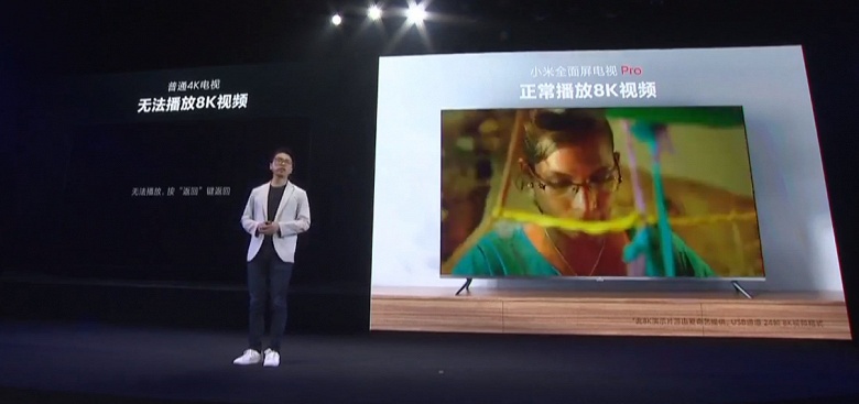 Новейшие телевизоры Xiaomi TV Pro поддерживают контент 8K