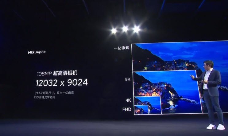 Представлен революционный смартфон Xiaomi Mi Mix Alpha