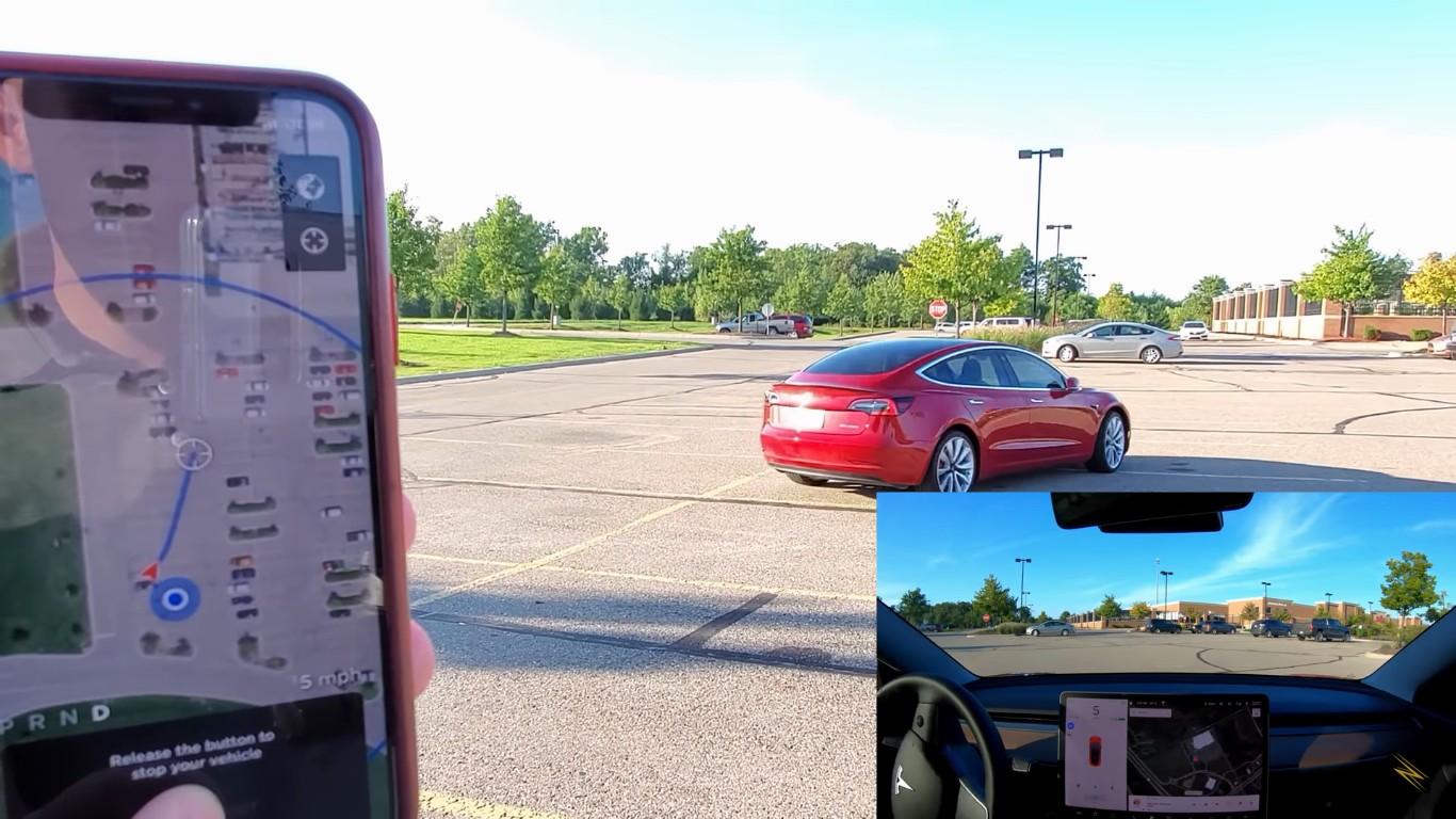 Пользователи электромобилей Tesla начали тестировать обновленный режим удаленного управления «Smart Summon» - 2