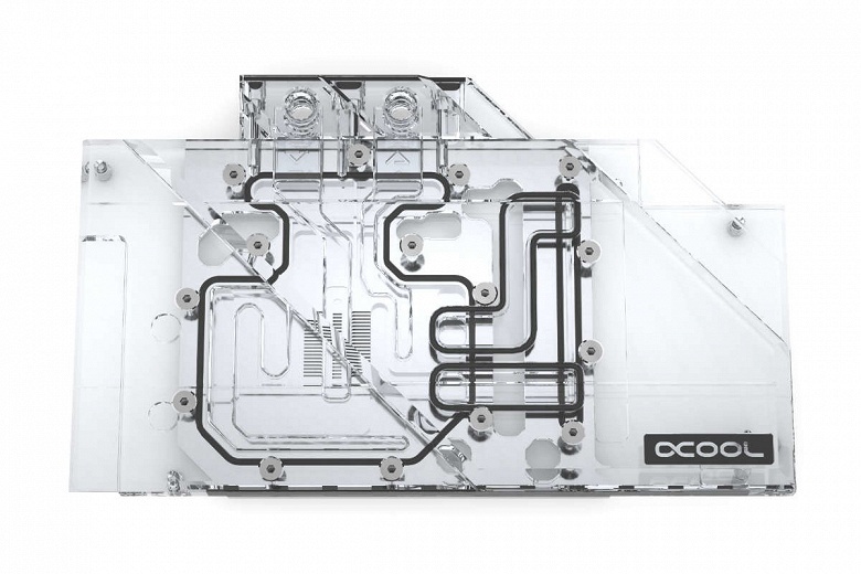 Водоблоки Alphacool Eisblock Aurora Plexi GPX-A предназначены для нереференсных 3D-карт серии Radeon RX 5700