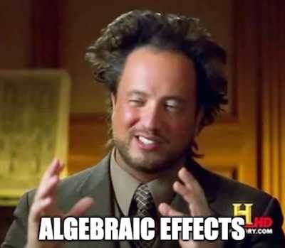 «Алгебраические эффекты» человеческим языком - 1