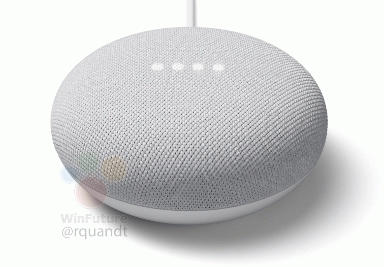 Рассекречена Google Nest Mini — умная колонка, которую можно повесить на стену