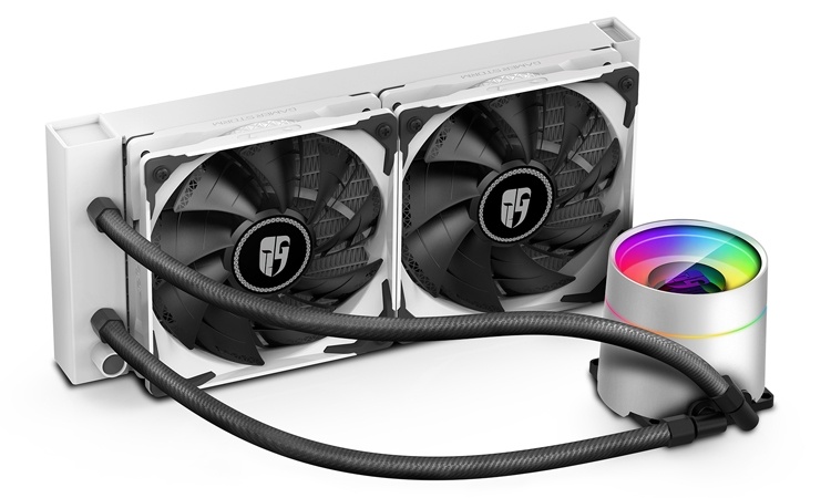 Система охлаждения Deepcool Castle 240EX White подходит для чипов AMD и Intel