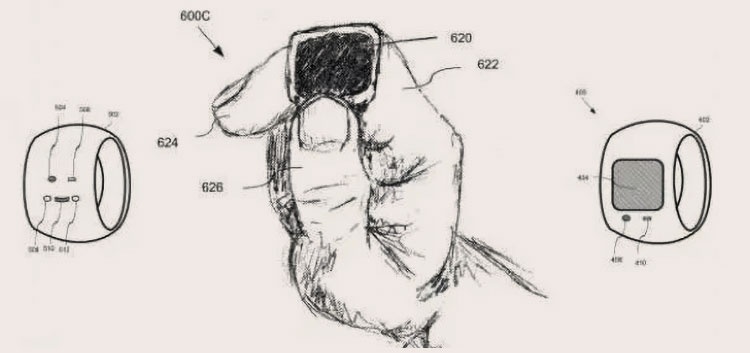 Apple может работать над умным кольцом для управления iPhone без касаний