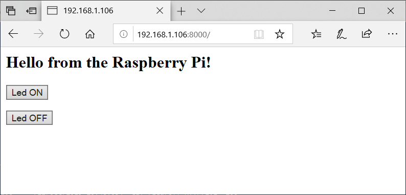 5 способов сделать Python-сервер на Raspberry Pi. Часть 2 - 3