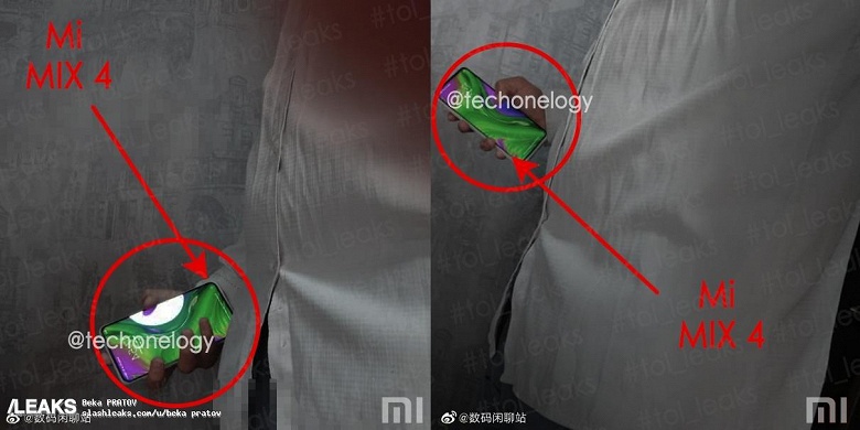 Таинственный флагман Xiaomi Mi Mix 4 замечен вживую в пекинском метро, рассекречена дата анонса