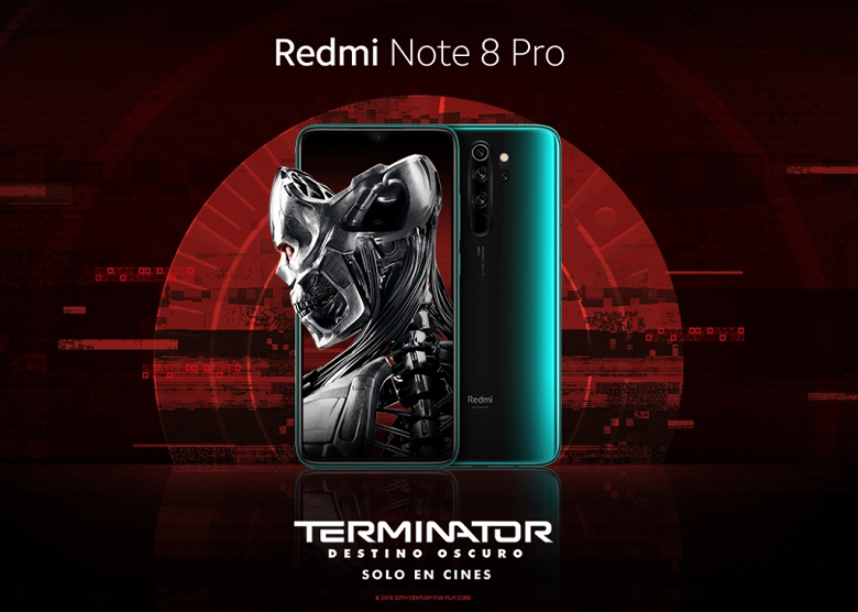 Представлен смартфон Redmi Note 8 Pro Terminator Edition
