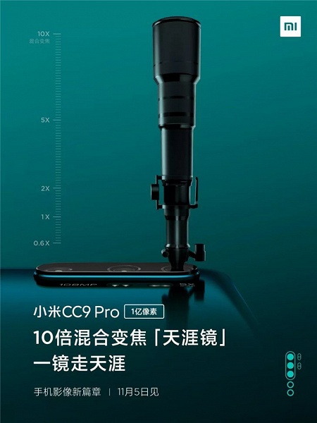 108, 20, 12 Мп, супермакро, телефото и OIS. Раскрыты все подробности о камере Xiaomi CC9 Pro