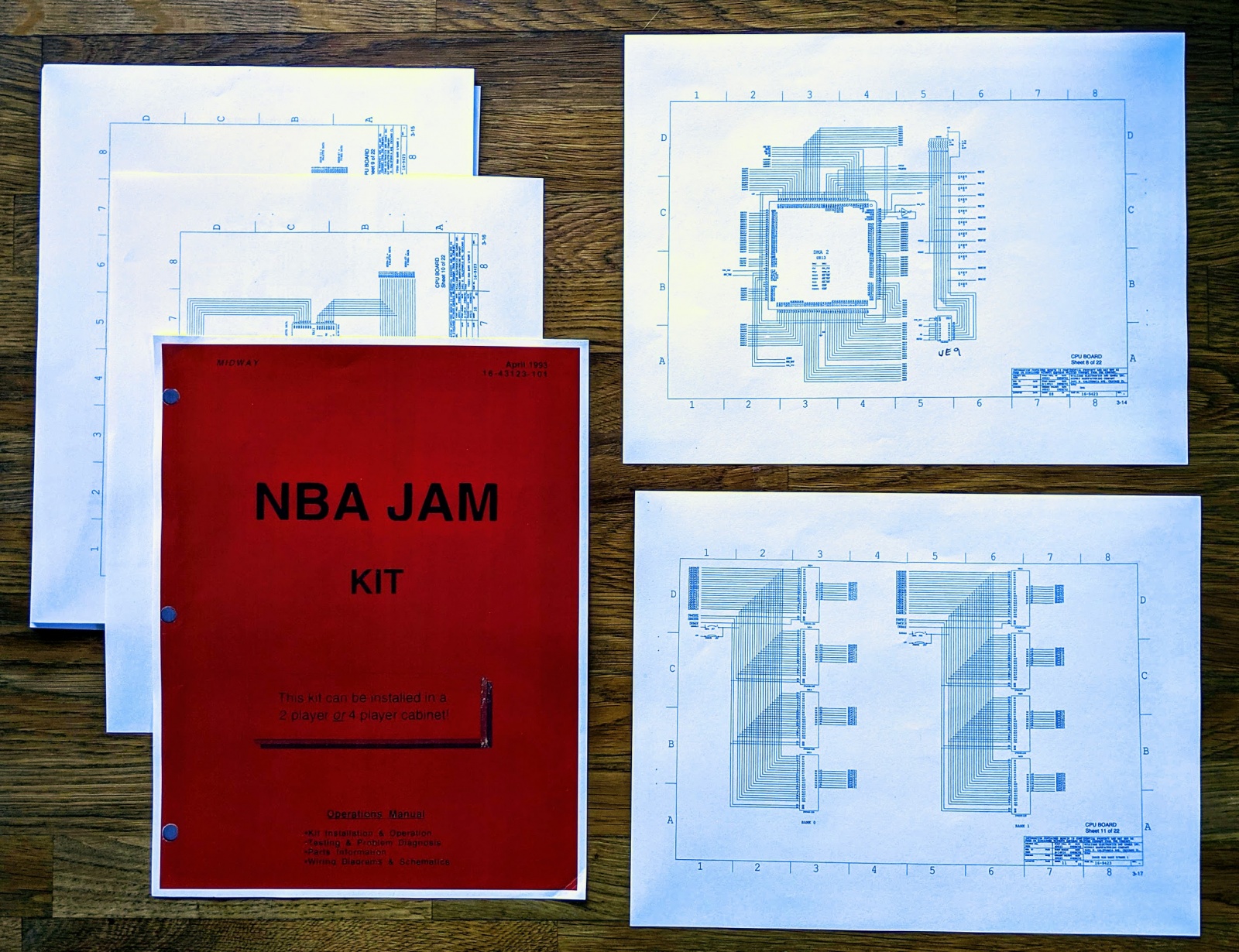 Реверс-инжиниринг аркадного автомата: записываем Майкла Джордана в NBA Jam - 6