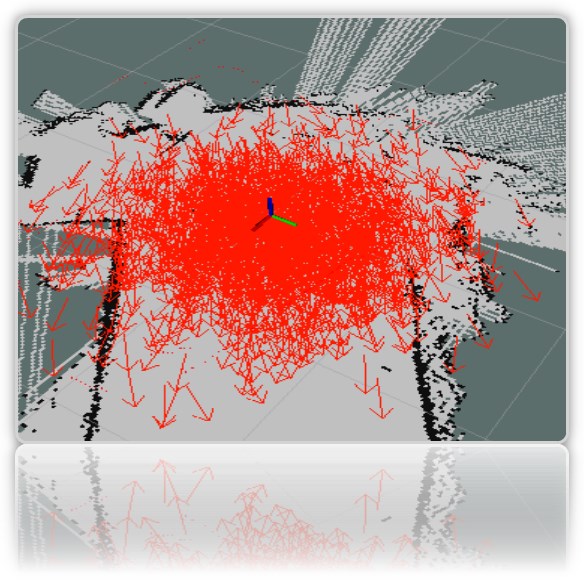 Робот-тележка на ROS. Часть 7. Локализация робота: gmapping, AMCL, реперные точки на карте помещения - 8