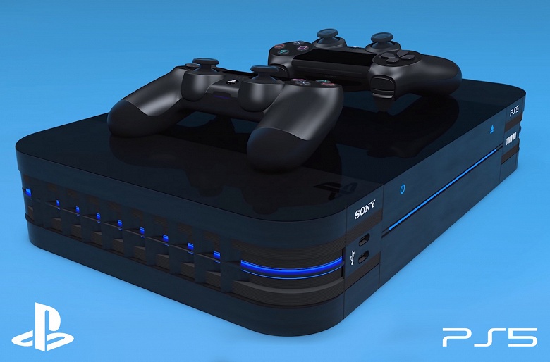 PlayStation 5 в новом дизайне, DualShock 5 с экраном и диск с GTA VI 