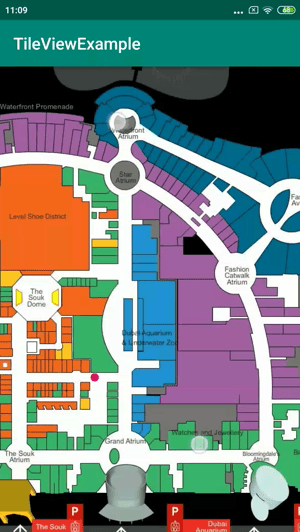 Дубай Молл в смартфоне, или как добавить поэтажный план здания в своё приложение - 3