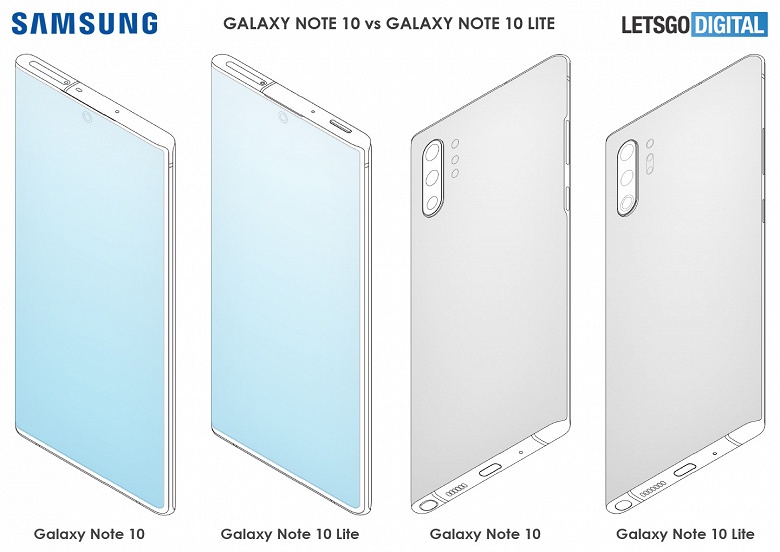 Чем дешёвый Galaxy Note10 Lite отличается от дорогого Galaxy Note10 на основе материалов Samsung