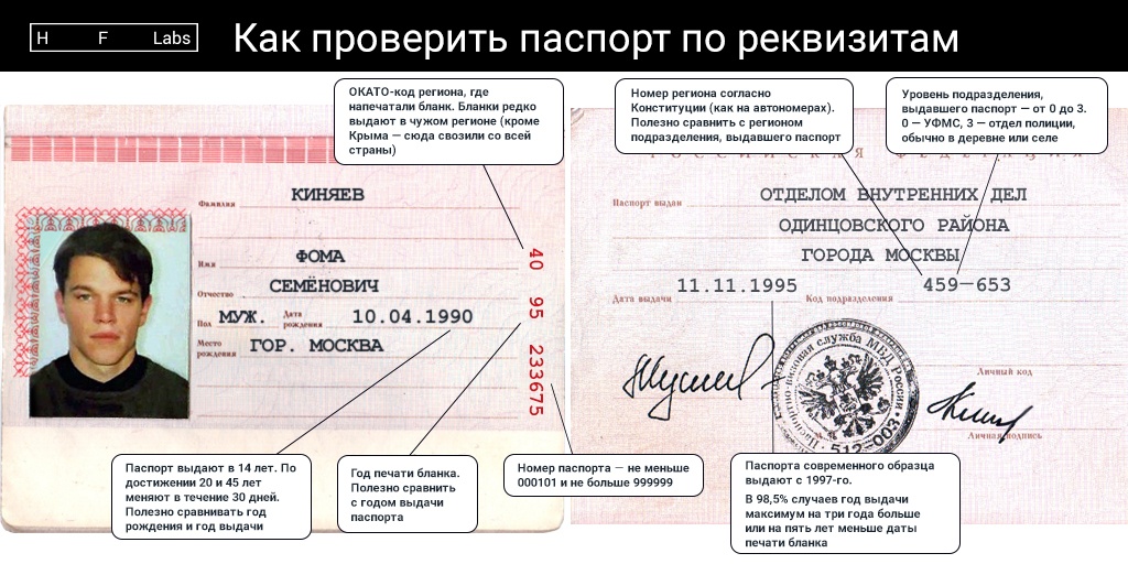 Как проверить паспорт на действительность - 3