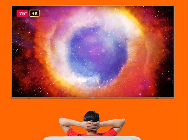 75-дюймовый 4K-телевизор Xiaomi Mi TV 4S подешевел более чем вдвое