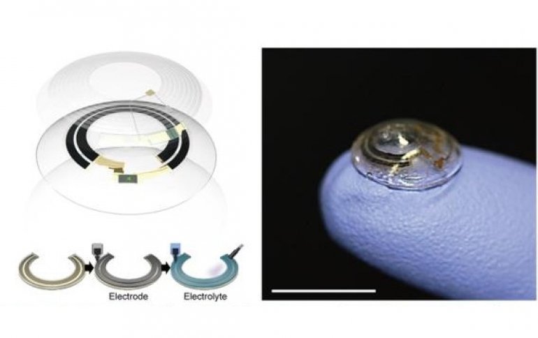Южнокорейские ученые разработали технологию беспроводной зарядки умных контактных линз