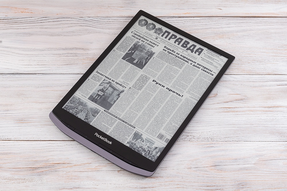 Обзор PocketBook X – огромного 10,3-дюймового ридера с экраном E Ink Carta Mobius и металлическим корпусом - 1