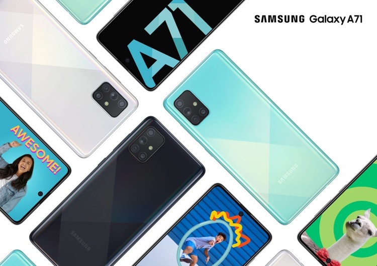 Samsung Galaxy A71: смартфон с экраном Infinity-O, квадрокамерой и чипом Snapdragon 730