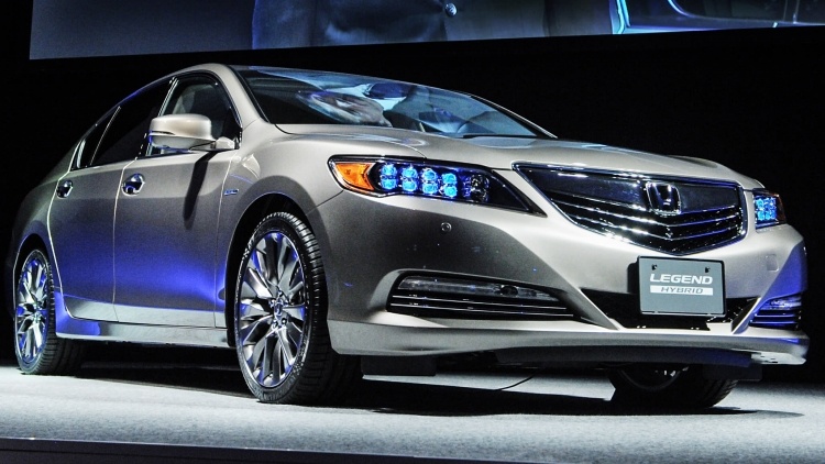 Honda Motor выпустит в 2020 году самоуправляемый автомобиль на базе Legend