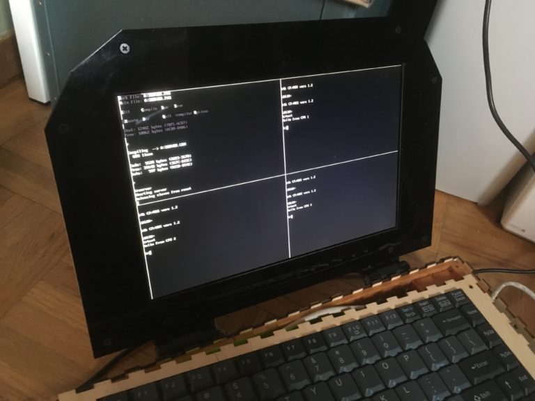 Самодельный ноутбук ZedRipper на шестнадцати Z80 - 14