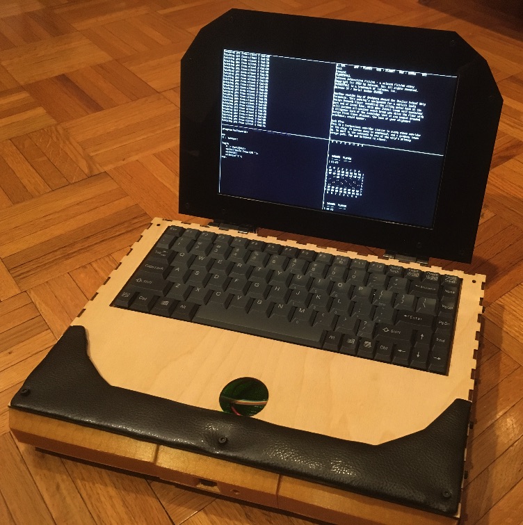 Самодельный ноутбук ZedRipper на шестнадцати Z80 - 3