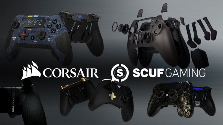 Corsair купила производителя высококлассных игровых контроллеров SCUF Gaming